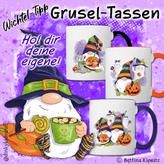 Halloween-Shop: Grusel-Tassen