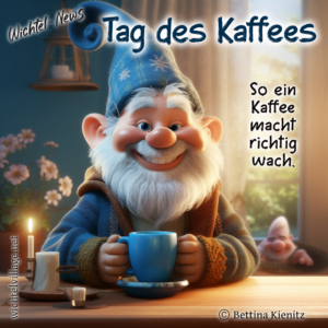 Wichtel-News: Internationaler Tag des Kaffees