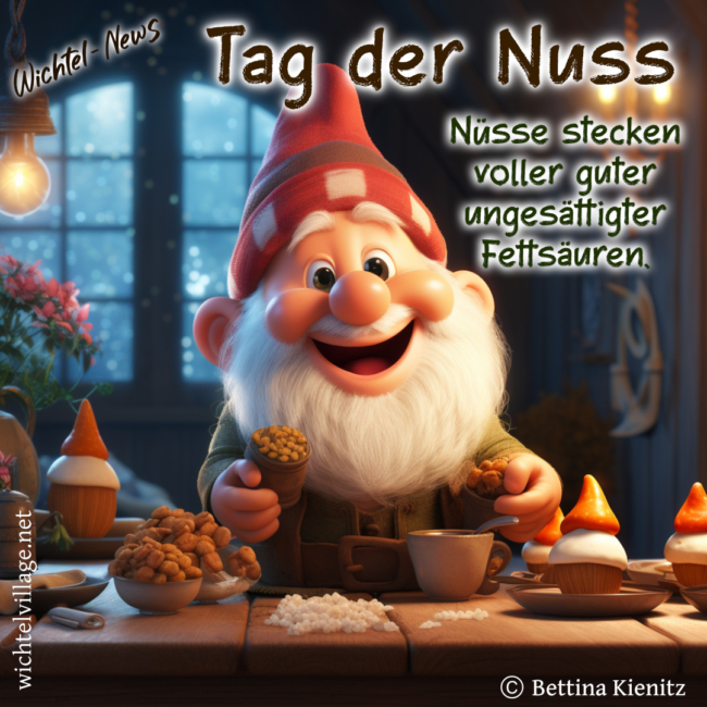 Wichtel-News: Tag der Nuss