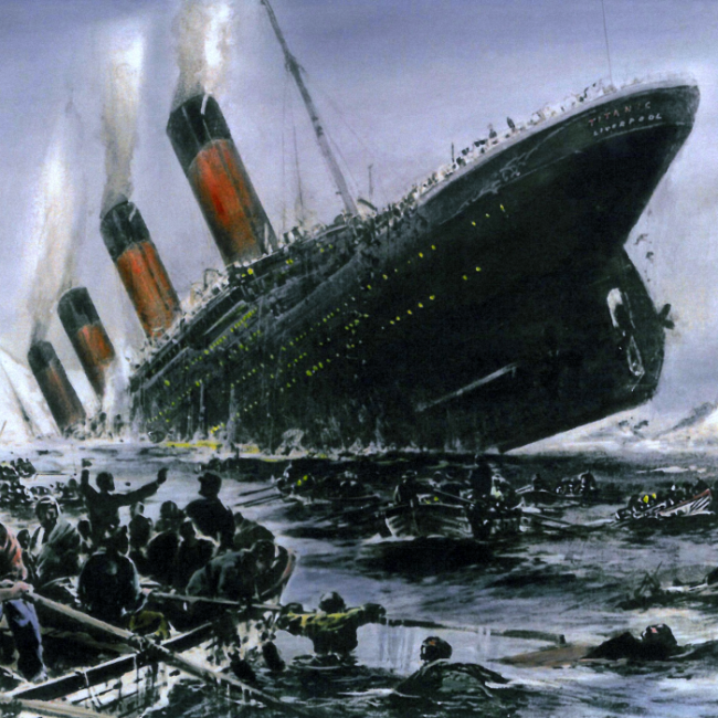 Der Untergang der Titanic