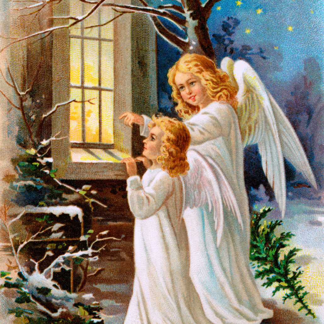 Das Christkind und der Mann im Park - Wichtel-Village