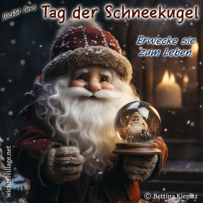 Wichtel-News: Tag der Schneekugel