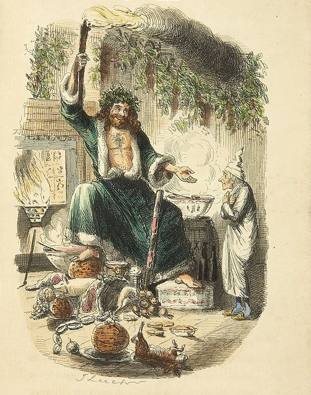 Charles Dickens: Ein Weihnachtslied - 3. Strophe - Der 2. Geist