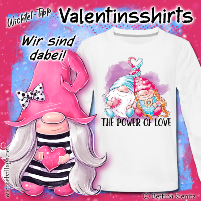 Wichtel-Tipp: Valentins-Shirts