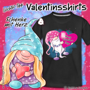 Wichtel-Tipp: Valentins-T-Shirts