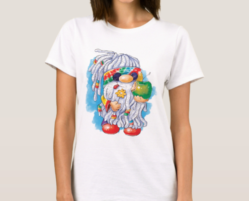 Hippie Gnome - Frauen-T-Shirt 03