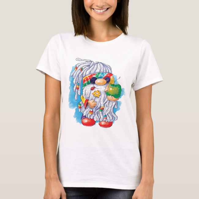 Hippie Gnome - Frauen-T-Shirt 03