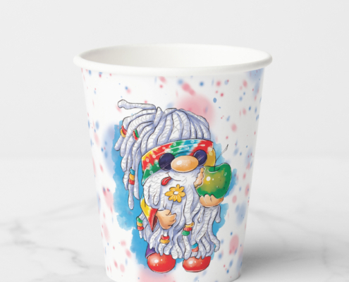 Hippie Gnome - Becher 01