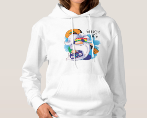 Hippie Gnome - Frauen-Hoodie 03