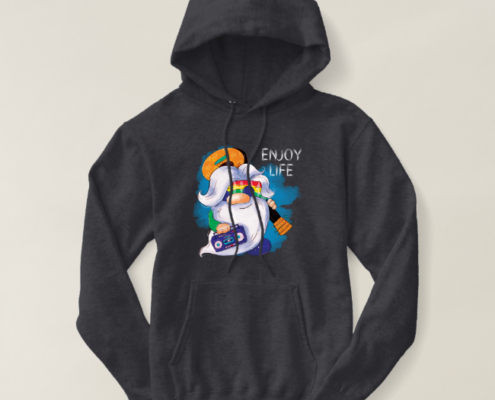 Hippie Gnome - Frauen-Hoodie 04