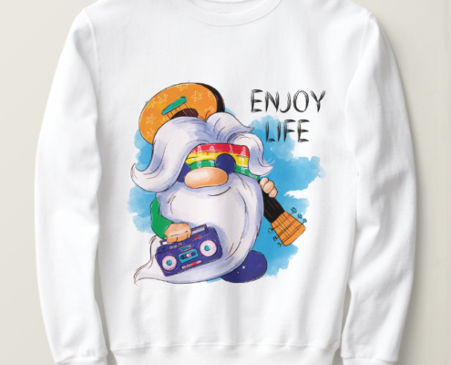 Hippie Gnome - Frauen-Sweatshirt 02