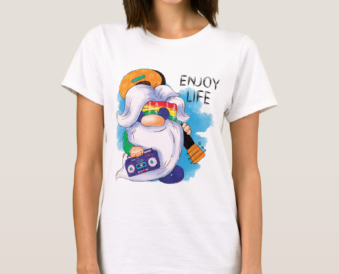 Hippie Gnome - Frauen-T-Shirt 06