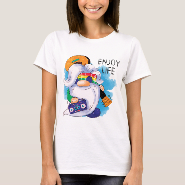 Hippie Gnome - Frauen-T-Shirt 06