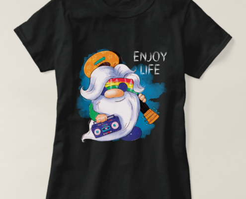 Hippie Gnome - Frauen-T-Shirt 07