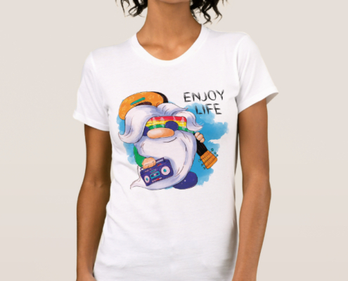Hippie Gnome - Frauen-T-Shirt 08
