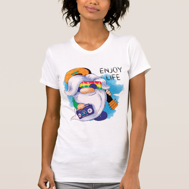 Hippie Gnome - Frauen-T-Shirt 08