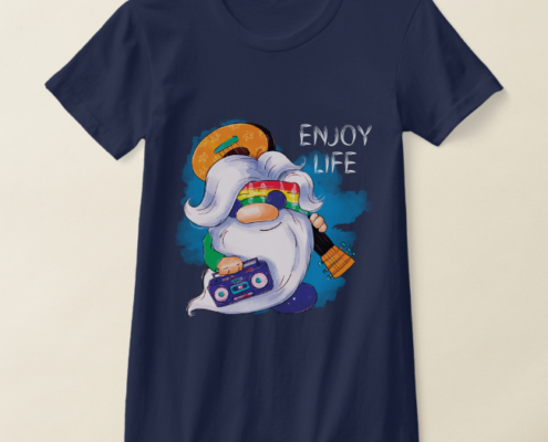Hippies Gnome - Frauen-T-Shirt 09