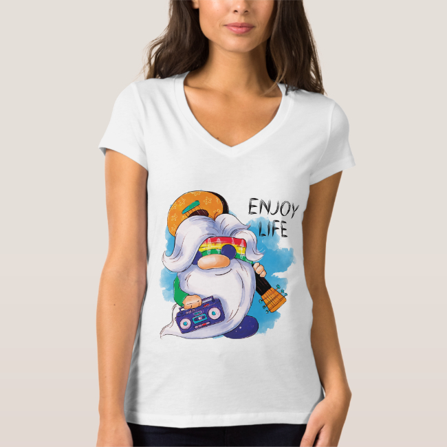Hippies Gnome - Frauen-T-Shirt 10