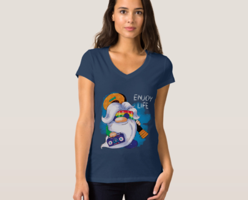 Hippies Gnome - Frauen-T-Shirt 11