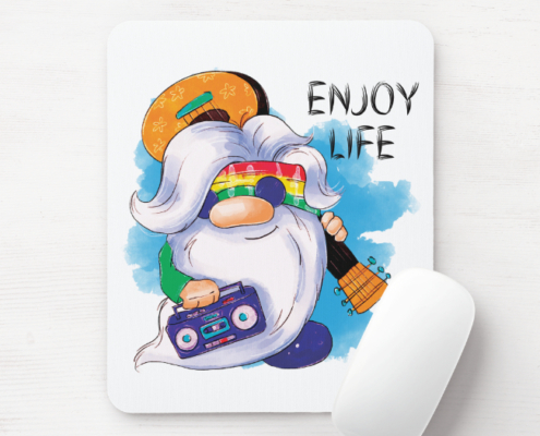 Hippie Gnome - Mouse Pad 02