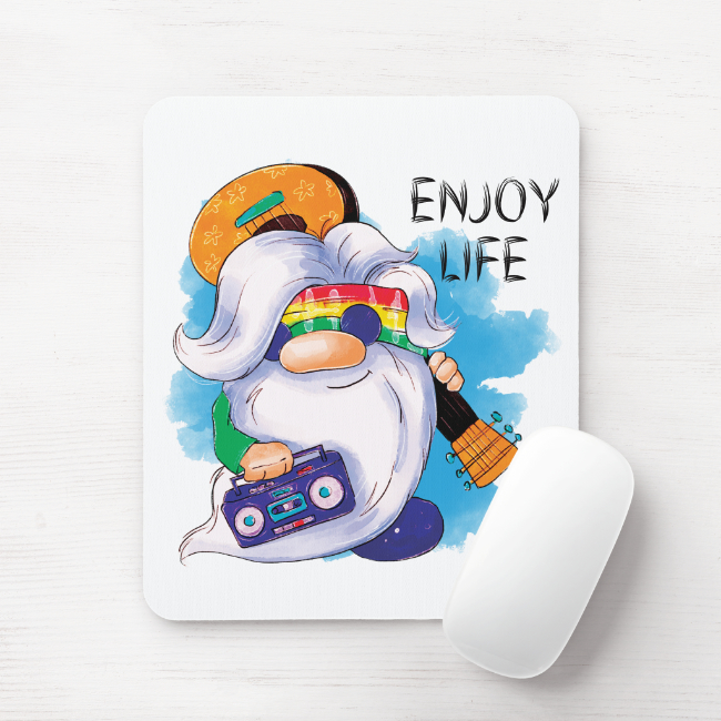 Hippie Gnome - Mouse Pad 02