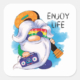 Hippie Gnome - Sticker 02