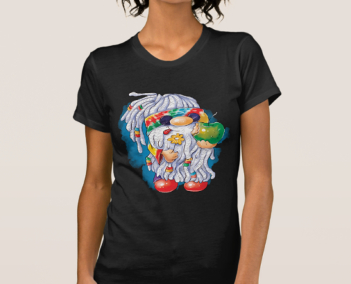 Hippie Gnome - Frauen-T-Shirt 02