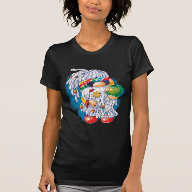 Hippie Gnome - Frauen-T-Shirt 02