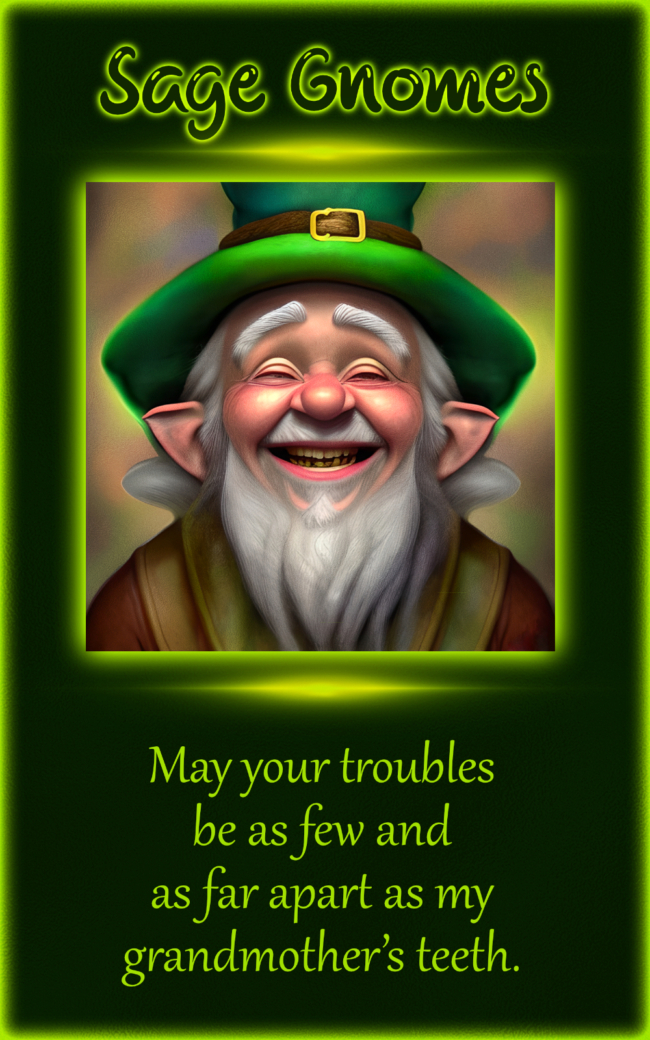 Sage Gnomes: May You Be Blessed - Irish Blessings - Ebook
