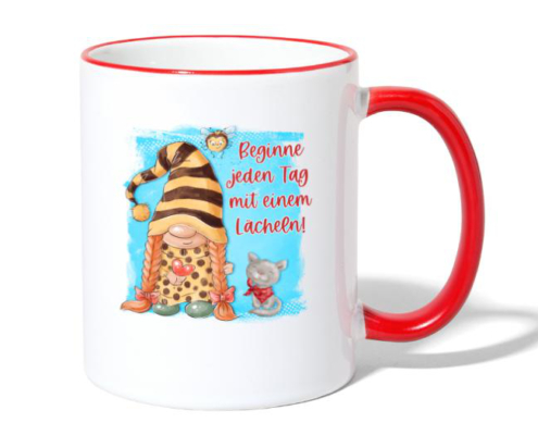 Wichtel-Spruch -Tasse 08