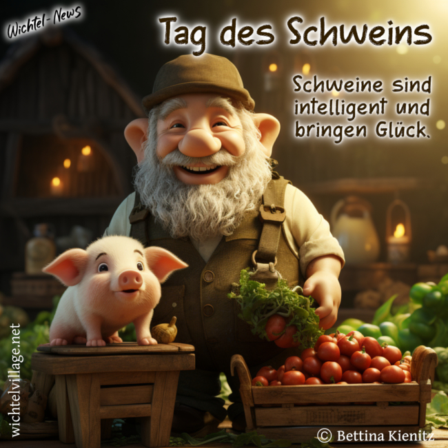 Wichtel-News: Tag des Schweins