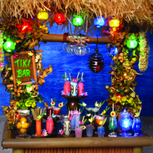 Dinky World: Miniature Hawaiian Tiki Bar