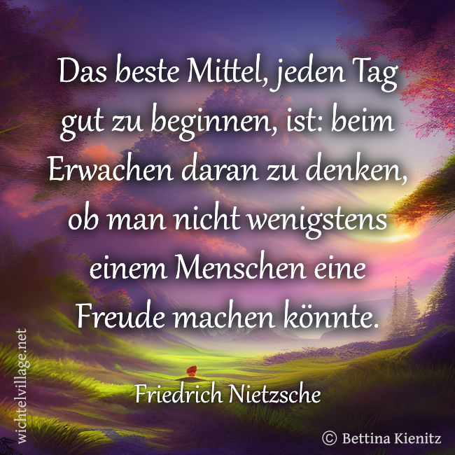 Friedrich Nietzsche: Das beste Mittel