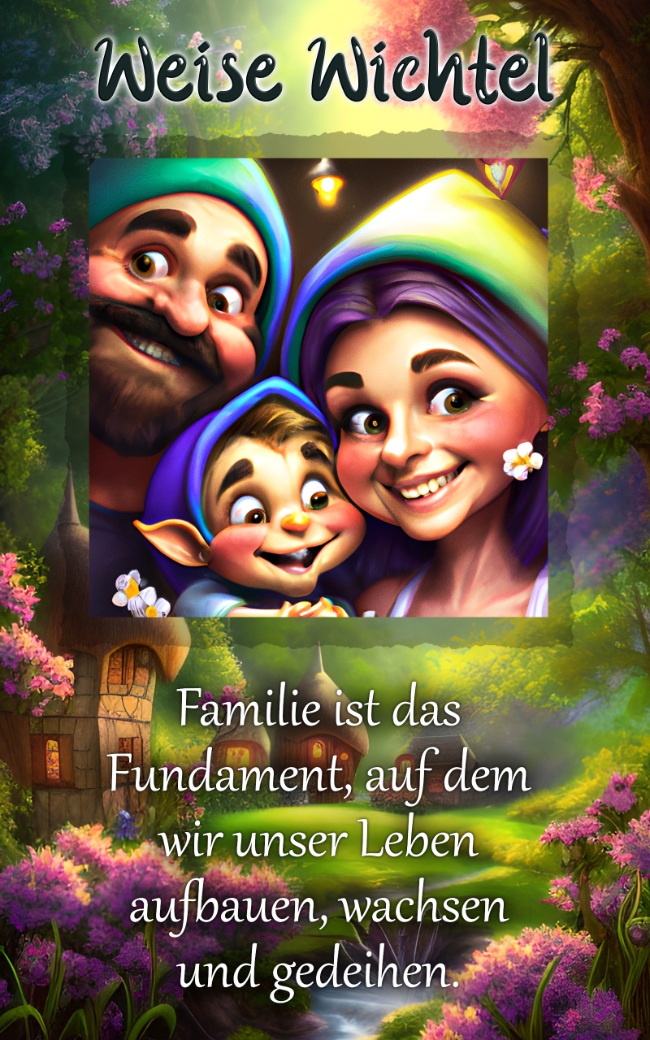 Weise Wichtel: Happy Family - Das Fundament