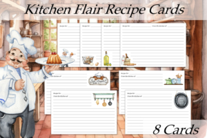 Kitchen Flair Recipe Cards