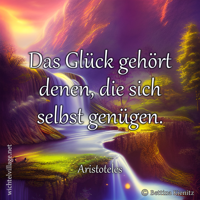 Das Glück gehört denen