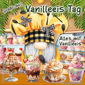 Wichtel-News: Vanilleeis-Tag