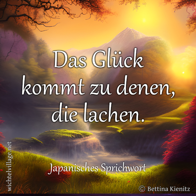 Das Glück kommt zu denen