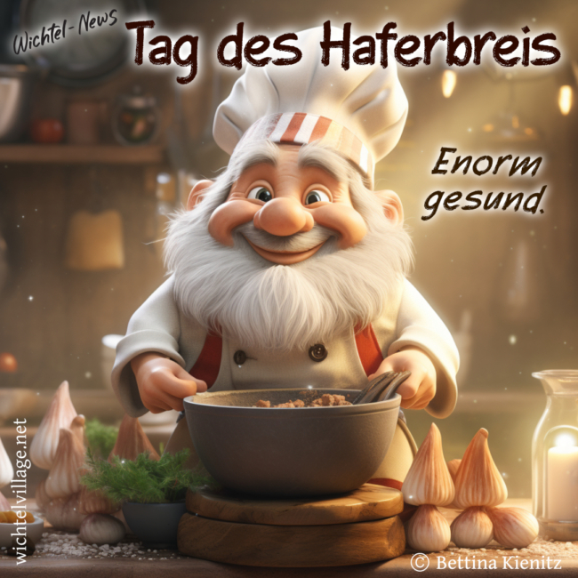 Wichtel-News: Tag des Haferbreis