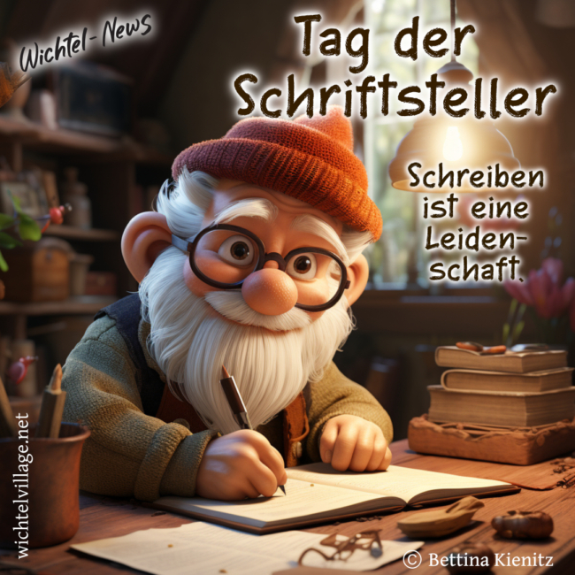 Wichtel-News: Tag der Schriftsteller