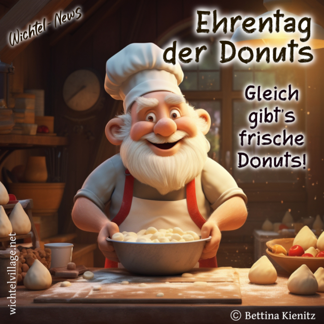 Wichtel-News: Ehrentag der Donuts