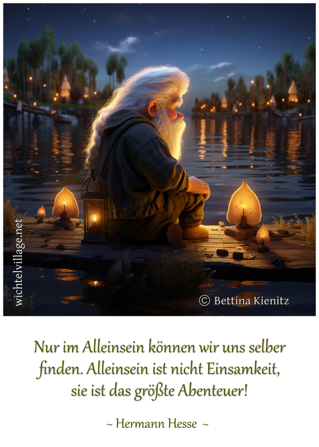 Nur im Alleinsein