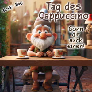Wichtel-News: Tag des Cappuccino