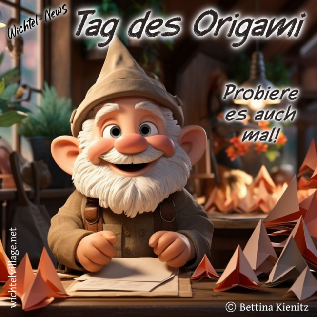 Wichtel-News: Tag des Origami