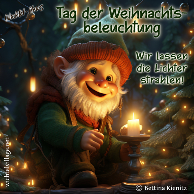 Wichtel-News: Tag der Weihnachtsbeleuchtung