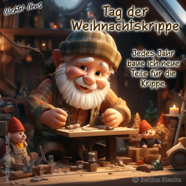 Wichtel-News: Tag der Weihnachtskrippe