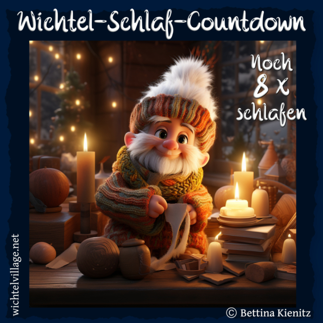 Wichtel-Schlaf-Countdown 16