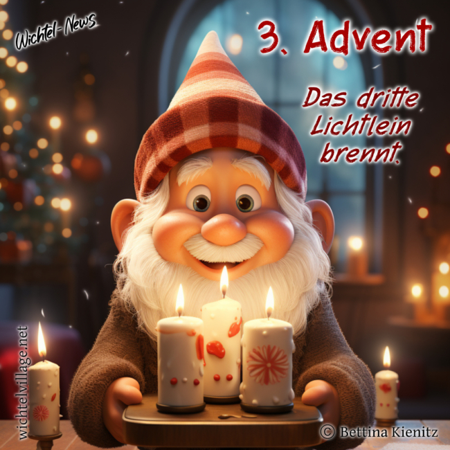 Wichtel-News: 3. Advent