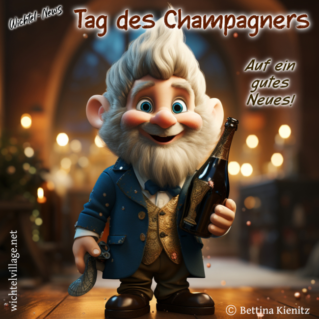 Wichtel-News: Tag des Champagners