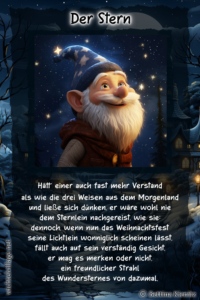 Weihnachtsgedicht - Der Stern